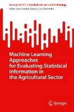 Machine Learning Approaches for Evaluating Statistical Information in the Agricultural Sector