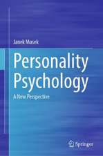 Personality Psychology: A New Perspective