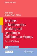 Teachers of Mathematics Working and Learning in Collaborative Groups : The 25th ICMI Study