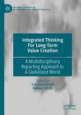 Integrated Thinking For Long-Term Value Creation