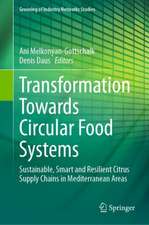 Transformation Towards Circular Food Systems: Sustainable, Smart and Resilient Citrus Supply Chains in Mediterranean Areas