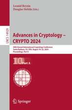 Advances in Cryptology – CRYPTO 2024