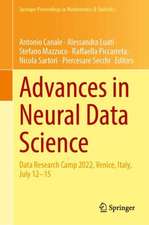 Advances in Neural Data Science: Data Research Camp 2022, Venice, Italy, July 12–15