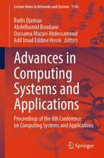 Advances in Computing Systems and Applications
