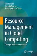 Resource Management in Cloud Computing