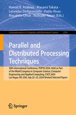 Parallel and Distributed Processing Techniques