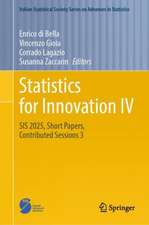 Statistics for Innovation IV