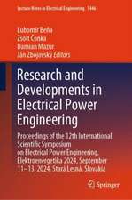 Research and Developments in Electrical Power Engineering