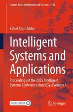 Intelligent Systems and Applications