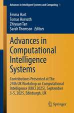 Advances in Computational Intelligence Systems