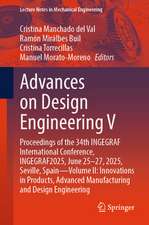 Advances on Design Engineering V