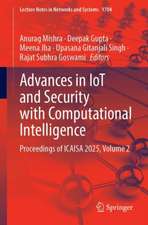 Advances in IoT and Security with Computational Intelligence