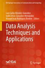 Data Analysis Techniques and Applications
