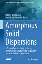 Amorphous Solid Dispersions