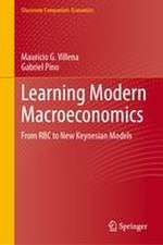 Learning Modern Macroeconomics