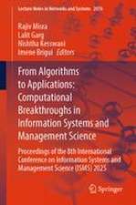 From Algorithms to Applications: Computational Breakthroughs