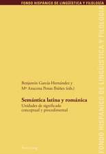 Semantica Latina Y Romanica