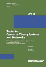 Topics in Operator Theory Systems and Networks: Workshop on Applications of Linear Operator Theory to Systems and Networks, Rehovot (Israel), June 13–16, 1983