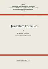 Quadrature Formulae