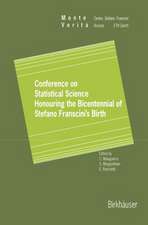 Conference on Statistical Science Honouring the Bicentennial of Stefano Franscini’s Birth: Ascona November 18–20, 1996