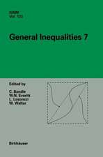 General Inequalities 7: 7th International Conference at Oberwolfach, November 13–18, 1995