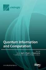 Quantum Information and Computation