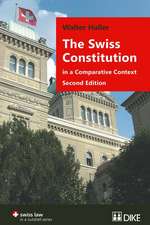 The Swiss Constitution in a Comparative Context