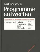 Programme entwerfen