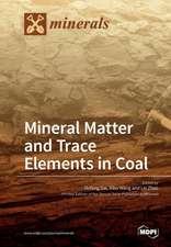 Mineral Matter and Trace Elements in Coal