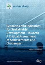 Scenarios and Indicators for Sustainable Development-Towards A Critical Assessment of Achievements and Challenges