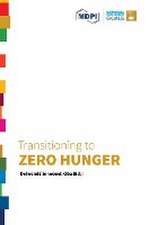 Transitioning to Zero Hunger