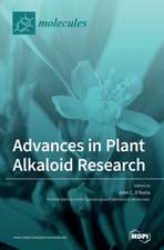 Advances in Plant Alkaloid Research