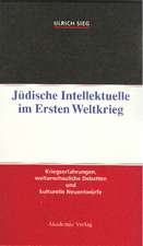 Jüdische Intellektuelle im Ersten Weltkrieg: Kriegserfahrungen, weltanschauliche Debatten und kulturelle Neuentwürfe