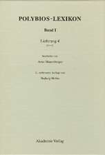 Band I, Lieferung 4 (lambda-omikron)