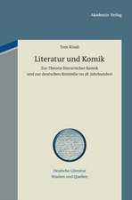 Literatur und Komik