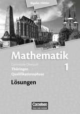 Mathematik Sekundarstufe II. Lösungen zum Schülerbuch 1. Thüringen