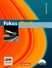 Fokus Physik Gesamtband. Schülerbuch mit CD-ROM. Gymnasium Rheinland-Pfalz