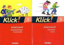 Klick! Deutsch 5. Schuljahr. Rechtschreiben und Grammatik / Schreiben und Lesen. Arbeitshefte. Westliche Bundesländer