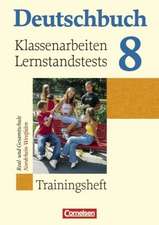 Deutschbuch - Sprach- und Lesebuch - Trainingshefte - zu allen Grundausgaben - 8. Schuljahr