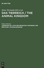 Das Tierreich / The Animal Kingdom, Lfg 83, Liste der rezenten Amphibien und Reptilien. Chamaeleonidae