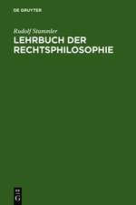 Lehrbuch der Rechtsphilosophie