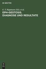 EPH-Gestosis. Diagnose und Resultate. 3. Meeting der Organisation Gestose, 23.-25. Oktober 1970, Paris. 4. Meeting der Organisation Gestose, 8.-10. Oktober 1971, Florenz