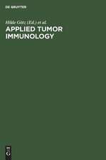 APPLIED TUMOR IMMUNOLOGY (ED.GOETZ/BUECHERL)