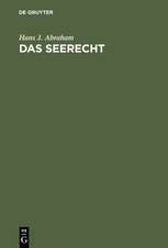 Das Seerecht: Ein Grundriß mit Hinweisen auf die Sonderrechte anderer Verkehrsmittel, vornehmlich das Binnenschiffahrts- und Luftrecht