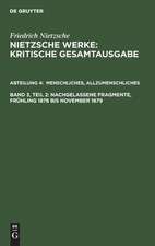 Menschliches, Allzumenschliches. Zweiter Band. Nachgelassene Fragmente Frühling 1878 - November 1879