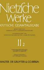 Vorlesungsaufzeichnungen (SS 1869 - WS 1869/70). Anhang: Nachschriften von Vorlesungen Nietzsches