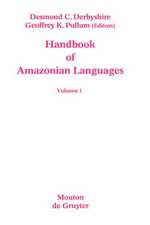 HANDBOOK AMAZONIAN LANGUAGES