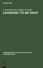 Learning to be Deaf