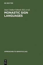 Monastic Sign Languages