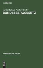 Bundesberggesetz: vom 13. August 1980 unter Berücksichtigung des Änderungsgesetzes vom 12. Februar 1990 und der vorhergegangenen Gesetzesänderungen sowie die das Bergrecht betreffenden Bestimmungen des Einigungsvertrages vom 31. August 1990. Ergänzungsband zum Kommentar...